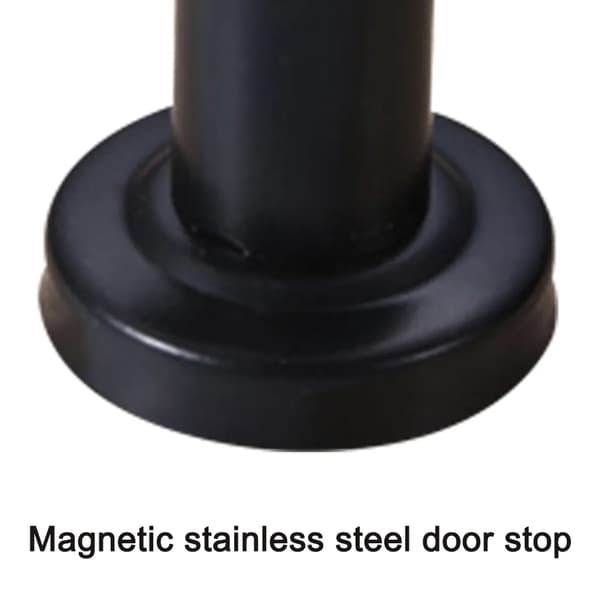 Justerbar magnetisk dørstopper Stainless Door Stop