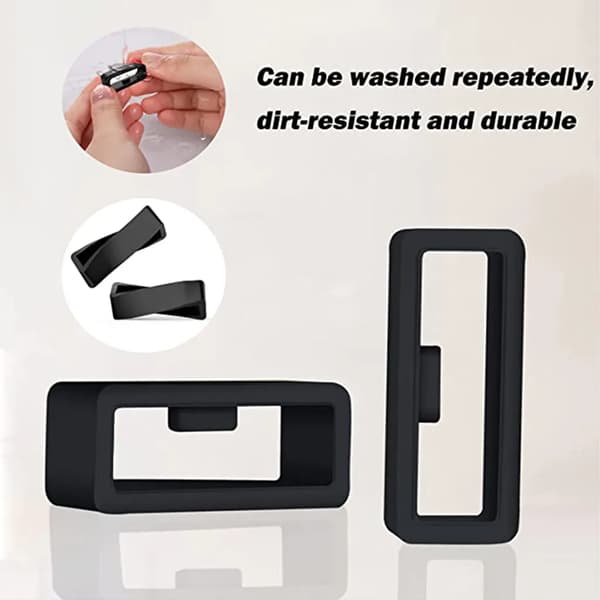 6/10 stk. urremsholder, silikone smartwatch-remholder til 22 mm bred rem