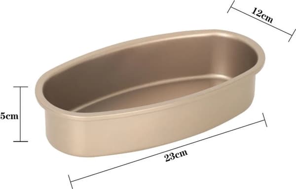 Brødbakeform, karbonstål, 23*15*12cm
