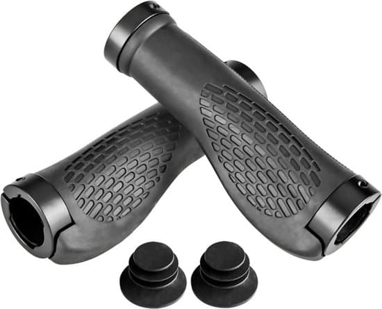 Blå Cykelstyrgreb Ergonomiske til 20-22 mm Styr