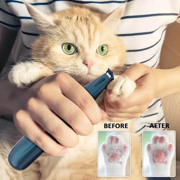 USB genopladelig kæledyrsklipper med LED-lys Pet Clipper with