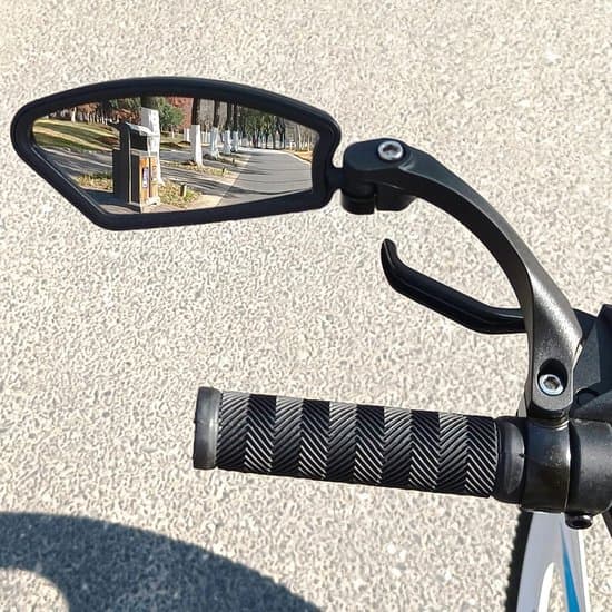 1 par cykelspejl til 21-25 mm styr 360° rotation sort