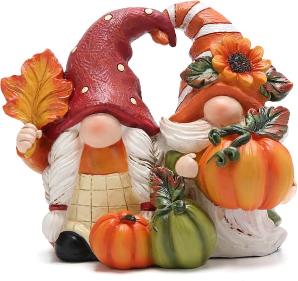Höst Thanksgiving Pumpa Tomte Dekoration Hodao Fall Thanksgiving