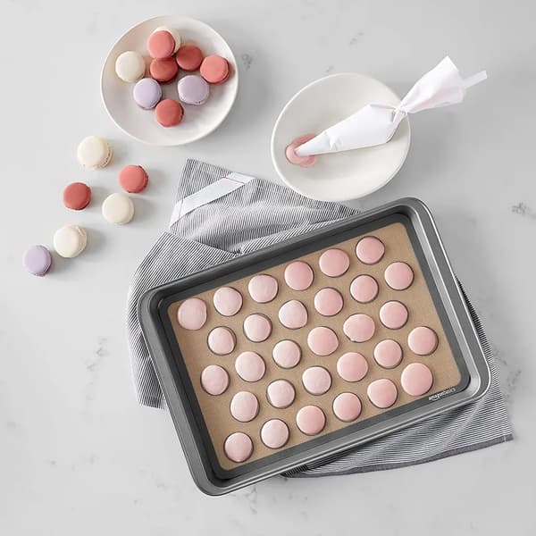 Silikoninen macaron-leivontamatto, 2 kpl