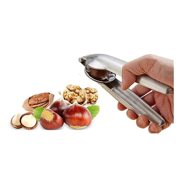 Kastanje Knækker Nøddeknækker Nøddeåbner i Rustfrit Stål Chestnut Cracker Nutcracker