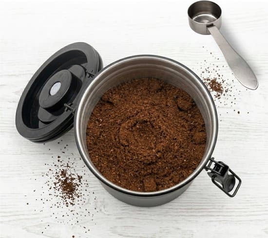 Sort kaffeopbevaringsbeholder, 1,8L, med låg