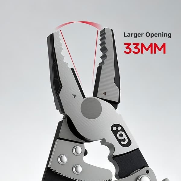 9 tommer skralde-selvlåsende griptang, arbejdsbesparende wireklipper, A 9″ Grip Pliers