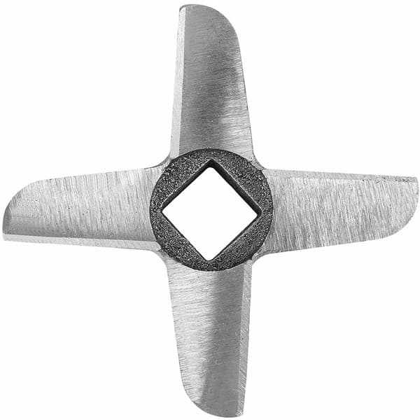 Kjøttkvernblad nr. 22 rustfritt stål krysskniv 73 mm 1 stk rustbestandig rustfritt kryss Diameter ca.