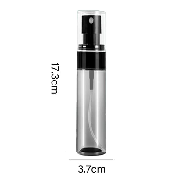 Fina dimsprayflaskor 3-pack 120 ml resespruta kompatibel med hår- och ansiktsvård