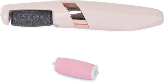 Elektrisk hårdhudsfjerner USB genopladelig med LED-lys