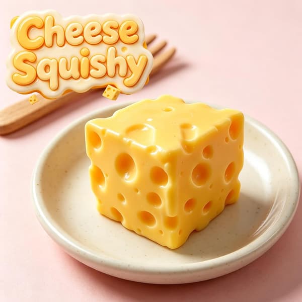 Ost Squishy Stressavlastningsleksak