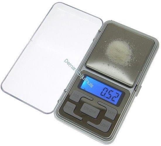 Mini tarkkuuskeittiövaaka 200g/0.01g LCD-taustavalolla Mini