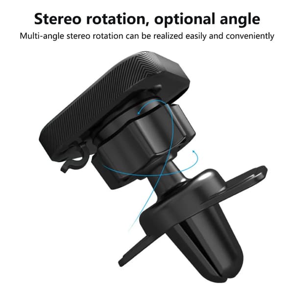 Biludluftning Magnetisk Telefonholder 360 Roterbar Stærk Magnet Universal Luftudluftningsholder