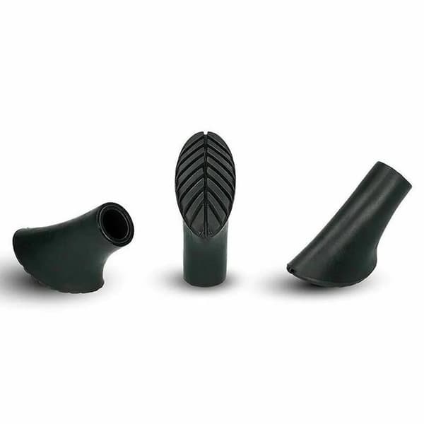 Gångstavsspetsar 20-pack hårdgummi buffert 4,5x5 cm stavgång