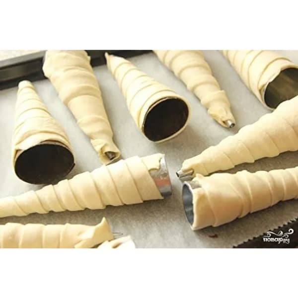 Croissantform, croissantheveform i rustfritt stål