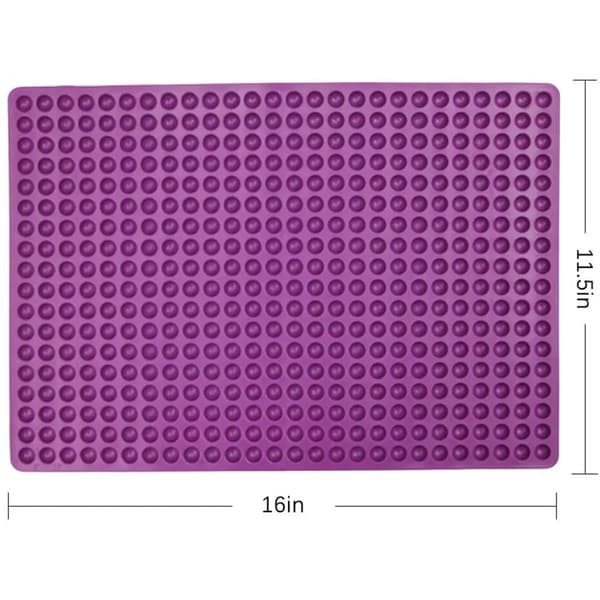 2 cm halvkuleformet silikonmatte hundegodbiter bakeform