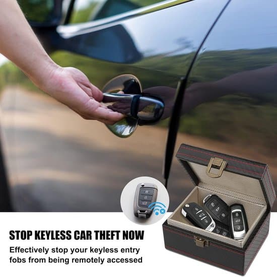 Premium RFID-blockerande nyckellåda Autosleutel RFID Antidiefsta
