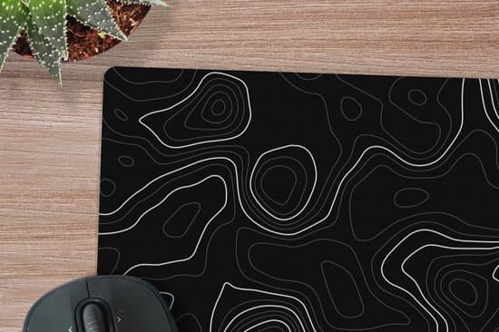 90x45 cm Stor Datormusmatta - Svart XL