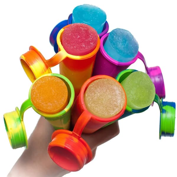 Silikone Isforme 6-pak Fødevaregodkendte Ispindeforme Juice Yoghurt