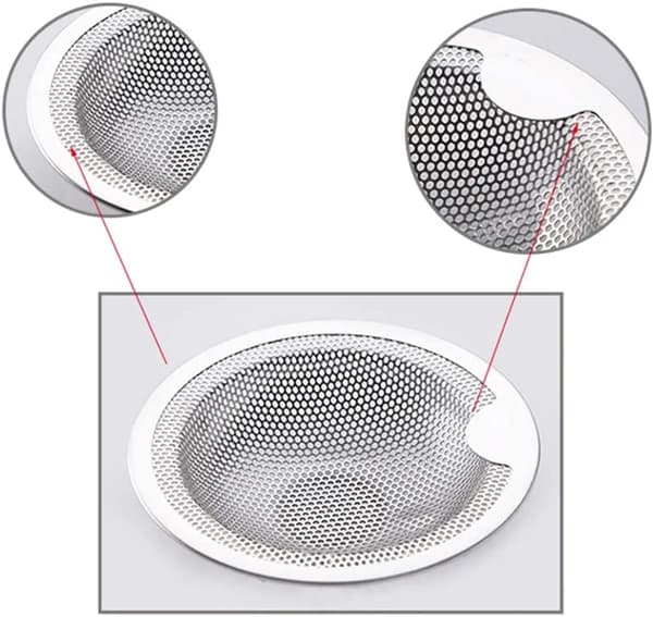 2 stk. filtermaske i rustfrit stål 2 pcs