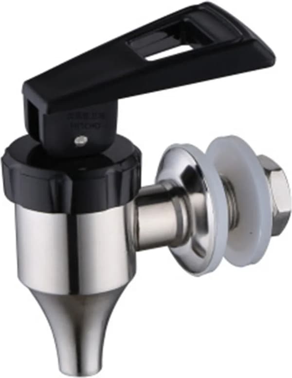 Drikkedispenser Kran 304 Rustfritt Stål Roterende Tappekran 16mm Gjengemutter Pakninger
