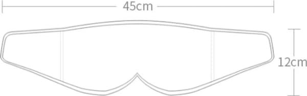 Bluetooth Sovehovedbånd 1 stk 45x11cm Åndbart Vaskbart Sidesover Sport Sort