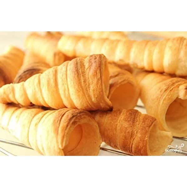Croissantform, croissantheveform i rustfritt stål