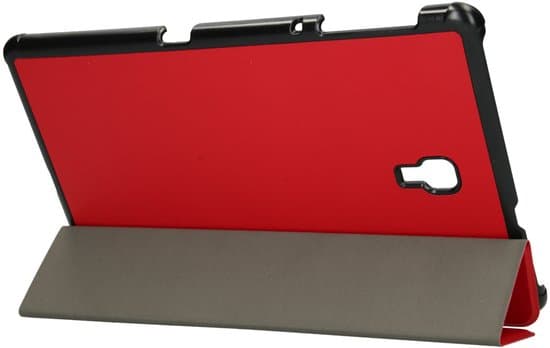 Rødt trefoldigt tabletcover, kompatibelt med Samsung Galaxy Tab A 10.5 (2018)