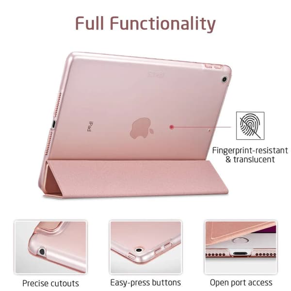 iPad 7. generation 10.2 etui Smart Sleep Wake Ultra Slim Multi-vinkel Stand Skal