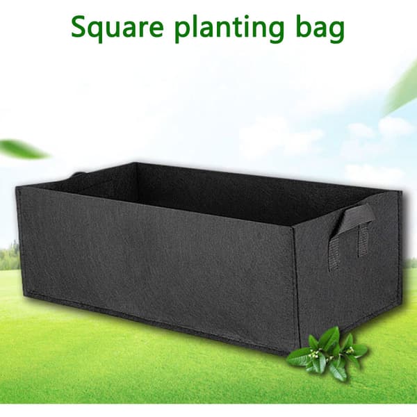 Växtodlingspåse Svart Stor 60x30x20cm 2st