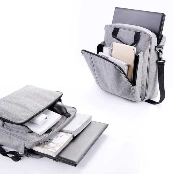 Konsoll Reise Crossbody Bag Grå Støtsikker Vanntett Bæreveske Oppbevaring