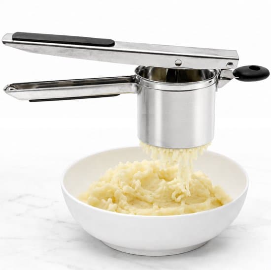 Kartoffelpresser i rustfrit stål