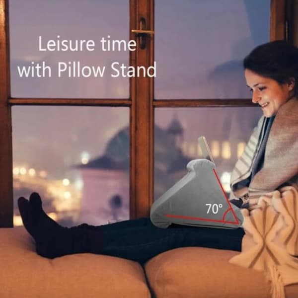 Tyynynpidike tablettiteline Monitoiminen kannettavan tietokoneen teline iPadille, e-lukulaitteelle, älypuhelimelle