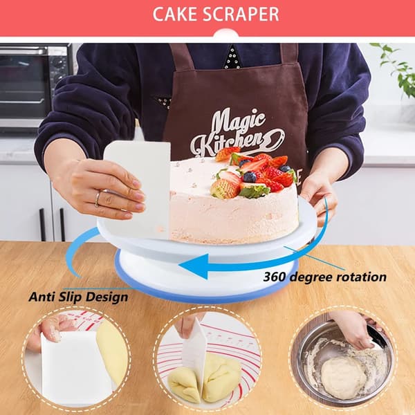 Tårtfat 39 delar Dekorationskit 27,5 cm Diameter Bakset 1 set