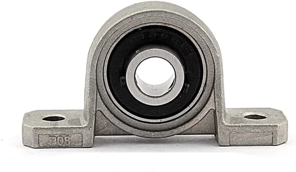 8 mm boring 2 stk selvjusterende puteblokk i sinklegering 2 pcs
