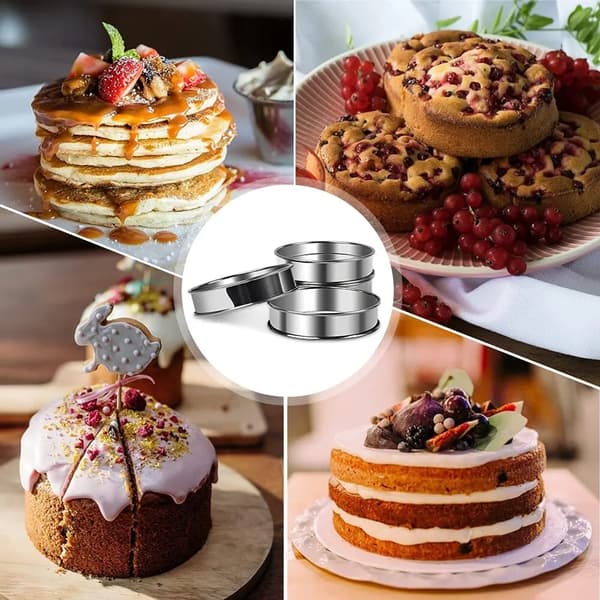 Premium Burgerringe / Dessertringe 6 Stykker