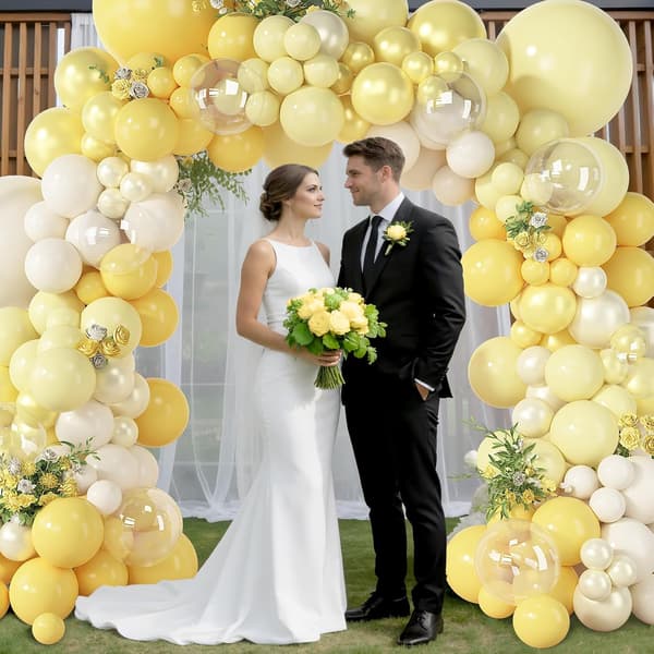 Amandir 173 stk. perlegul ballonbue-sæt 173 pcs