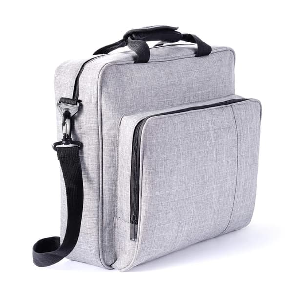 Konsoll Reise Crossbody Bag Grå Støtsikker Vanntett Bæreveske Oppbevaring