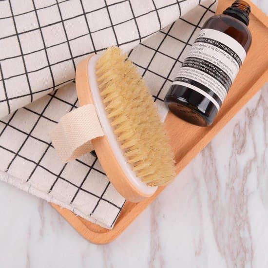 Torrborste Kroppsborste Naturlig Borstmassage
