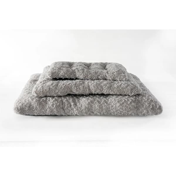 Vaskbar kæledyrspude 1 stk. 90×65×5 cm Grå Tyk Fyldseng til hunde og katte