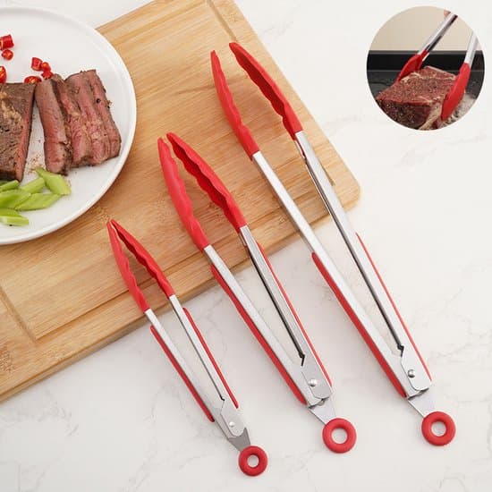 BBQ-tang sæt med 3 Kitchen4you BBQ accesoires