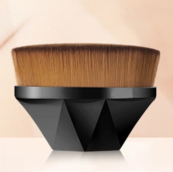 Foundationborste 1-pack Kronblad Platt Topp Syntetisk Flytande Concealer Rouge Kräm