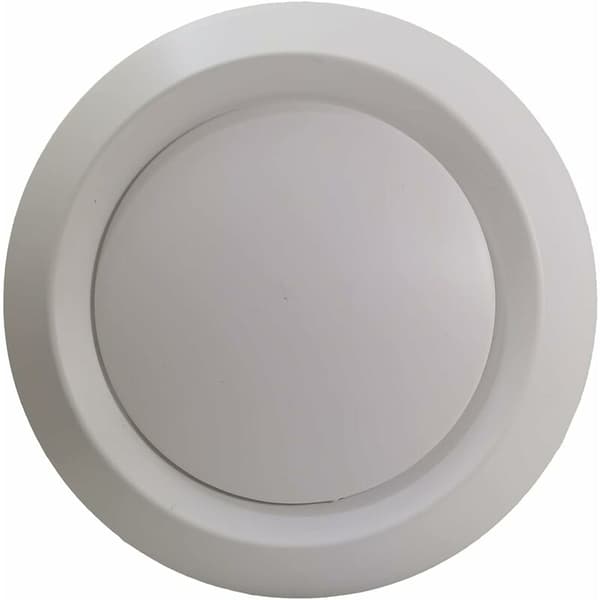 Justerbar rund friskluftventil 100 mm skivediffusor luftstrømskontrol kanalventilation 1 stk.