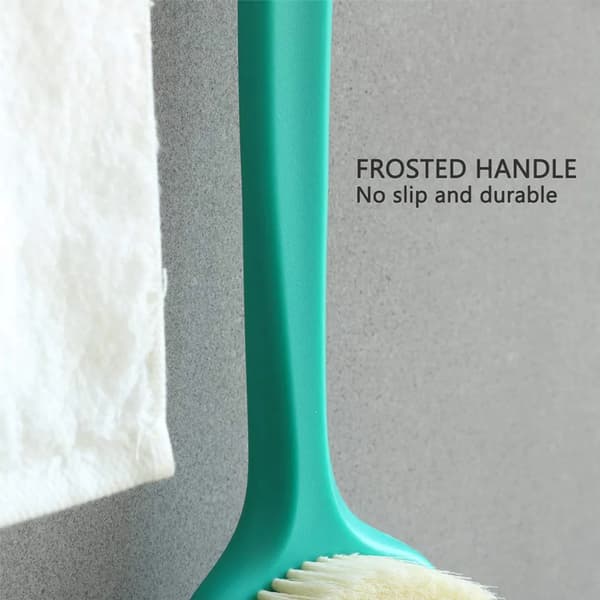 Langskaftet badebørste ryggskrubber våt tørr eksfolierende SPA PP+PA66 36,5 cm