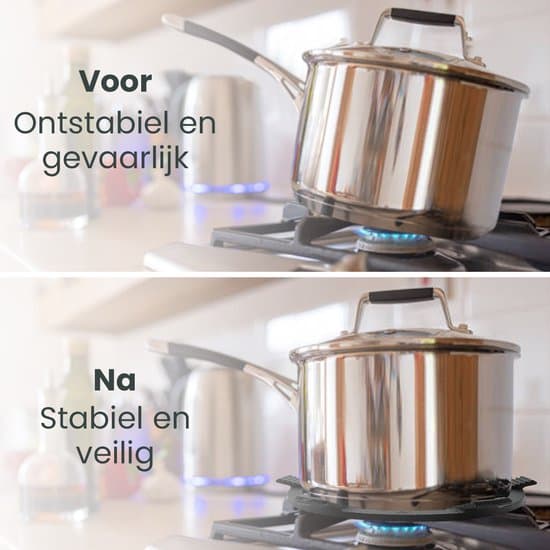 Støbejerns Wokring, 16 cm, Sort, Kompatibel med Gaskomfurer