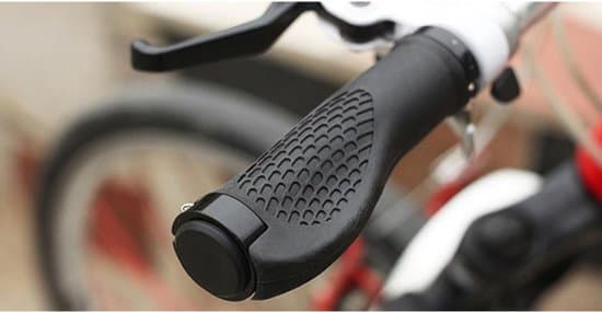 Blå Cykelstyrgreb Ergonomiske til 20-22 mm Styr