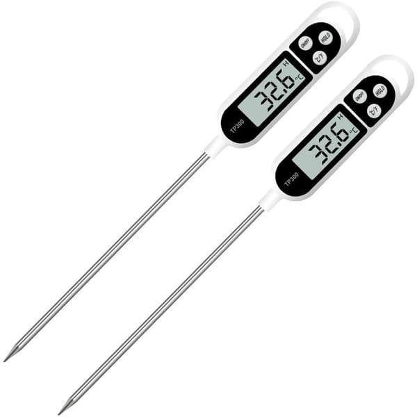 Madtermometer -50 til 300C Høj Nøjagtighed Stor LCD Automatisk Slukning 1 Stk