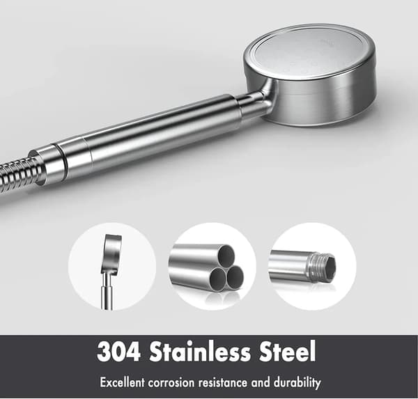 Högtryckshanddusch med 310 hål 304 Stainless High