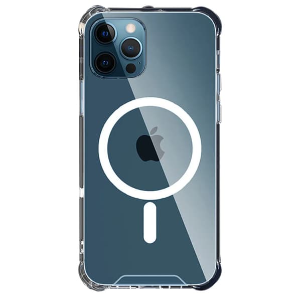 Gennemsigtigt magnetisk telefoncover til iPhone 12/13-serien