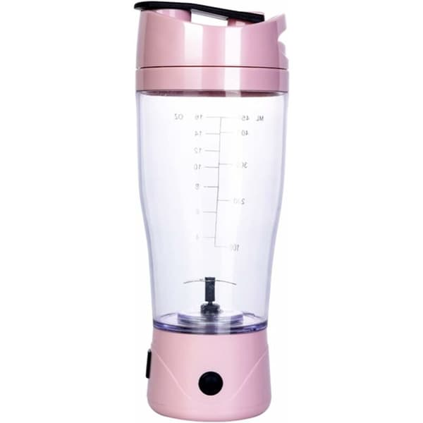 USB Genopladelig Elektrisk Blenderkop Pink 450ml 1 stk